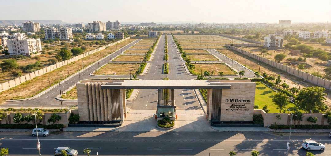 150 SqYd E-Facing JDA + RERA Apd. Plot Near 300 ft Main Ajmer Road
