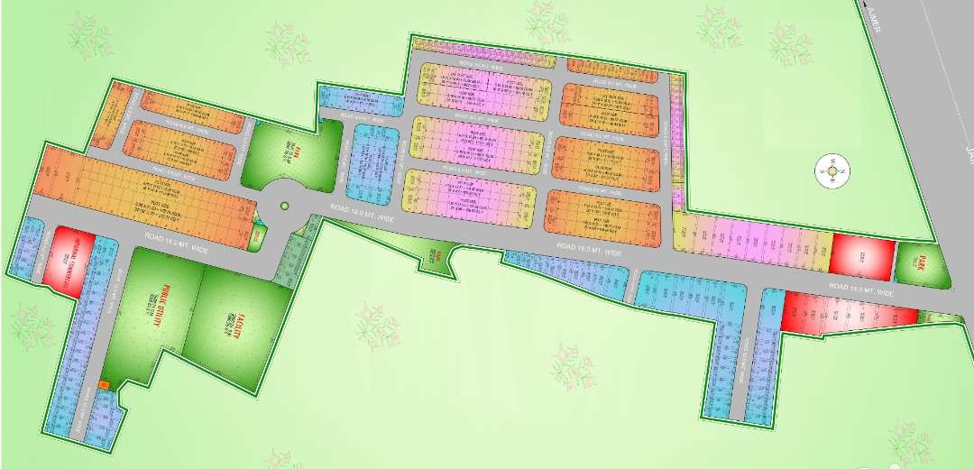 150 SqYd E-Facing JDA + RERA Apd. Plot Near 300 ft Main Ajmer Road