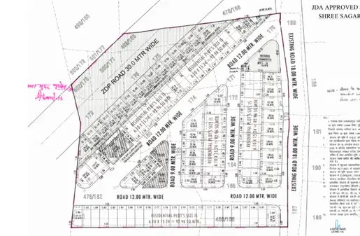 111 SqYd E-Facing, JDA + RERA Approved Plot, on 200 ft, near Tonk Road