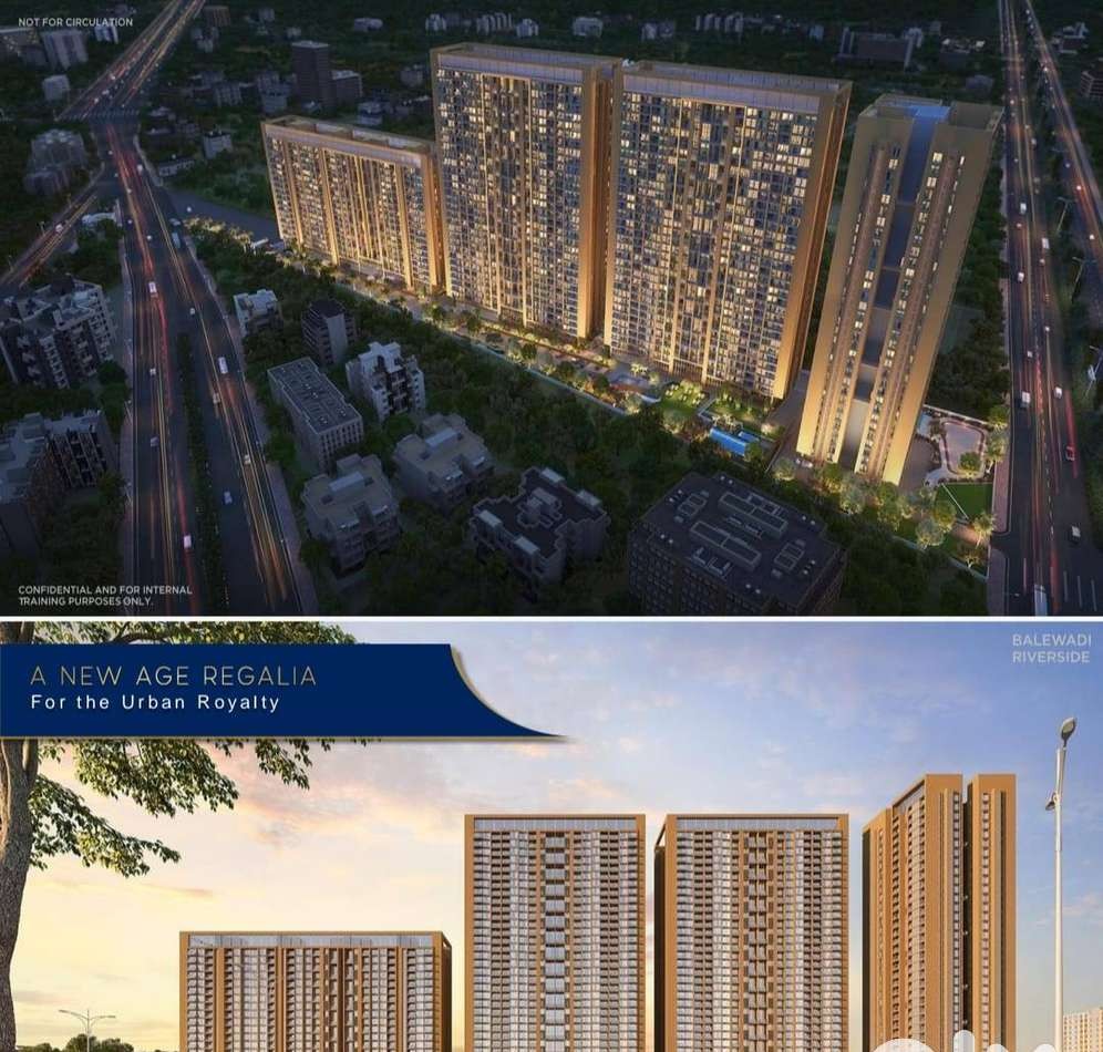 3 BHK - 3 Bathroom - 1367 sqft #Ultra luxury 3bhk apartment-Best connectivity close to balewadi hight