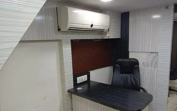 Fully furnished with Centralised ac office available for rent