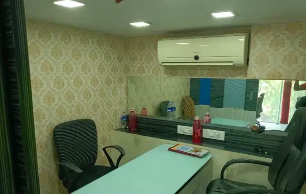 Fully furnished with Centralised ac office available for rent
