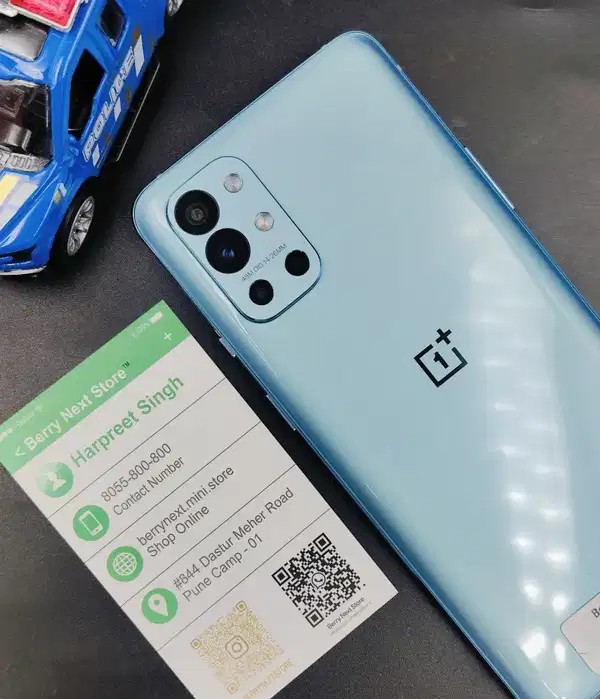 ONEPLUS 9R 8/128GB STORAGE - CLEANED CONDITION MOBILE WITH BILL.