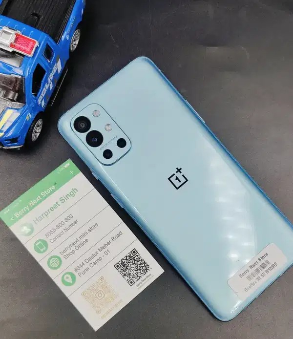 ONEPLUS 9R 8/128GB STORAGE - CLEANED CONDITION MOBILE WITH BILL.