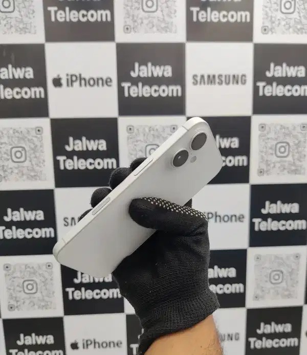 IPHONE 16 128GB WHITE BT:-98% WITH APPLE CARE PLUS WARRANTY TILL